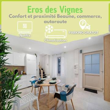 Gîte pour 4 personnes à Ladoix-Serrigny