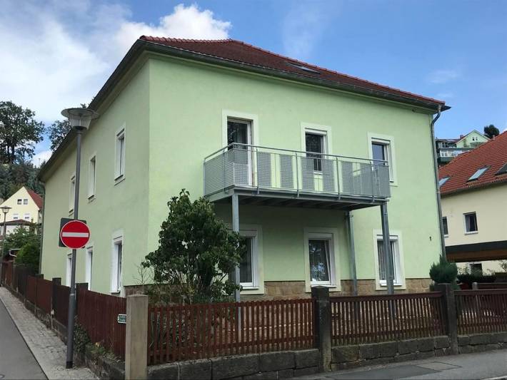 Hütte für 4 Personen, mit Balkon und Garten in Sächsische Schweiz