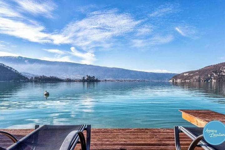 Villa pour 8 personnes, avec jardin à Talloires