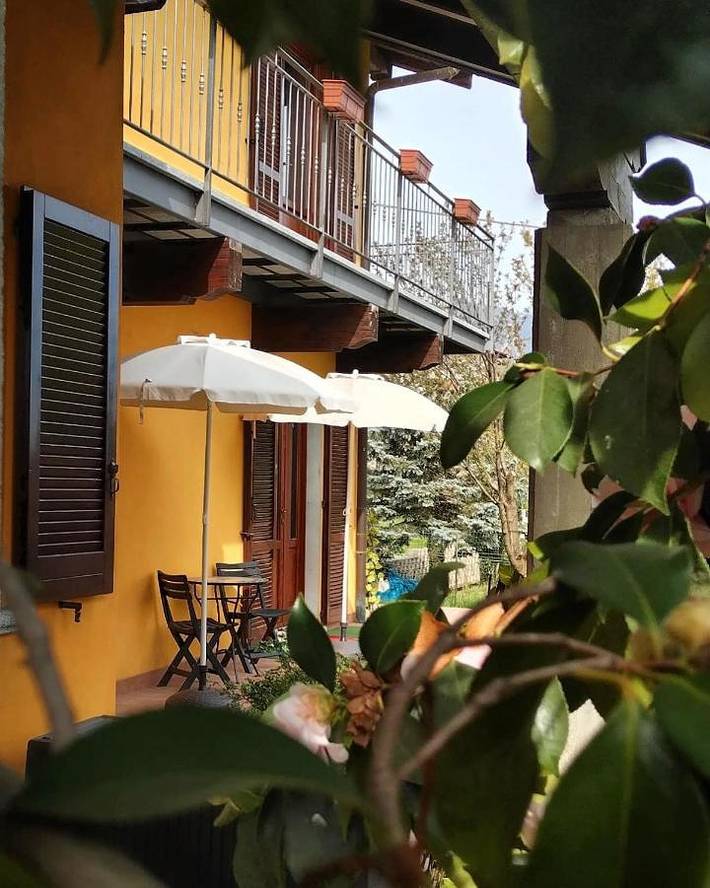 BnB für 2 Personen, mit Garten und Ausblick am Lago Maggiore