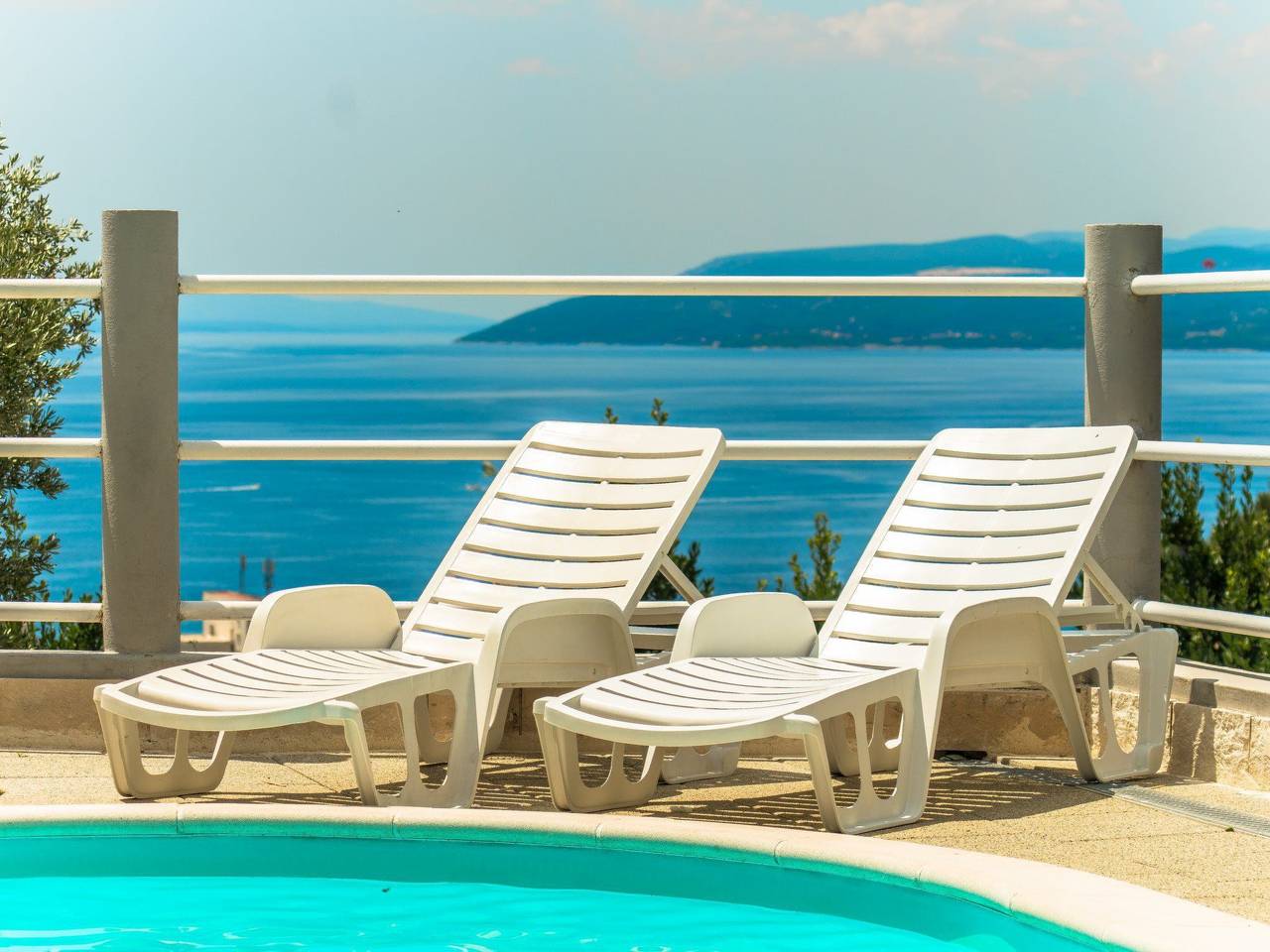 Ozzi mit privatem Pool in Makarska, Rivera de Makarska