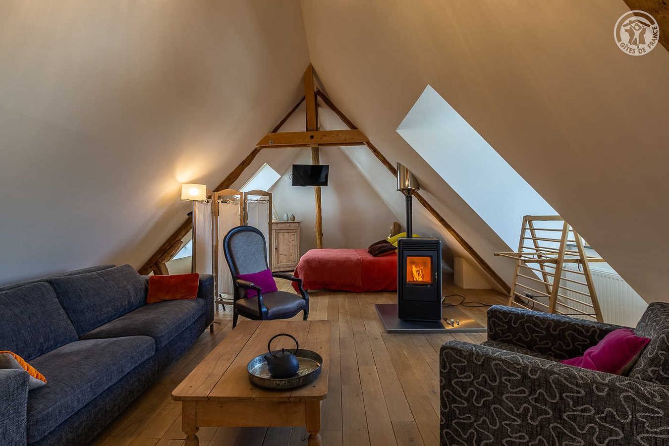 Un Loft A La Campagne in Saint-Jean-d'Arvey, Région de Chambéry