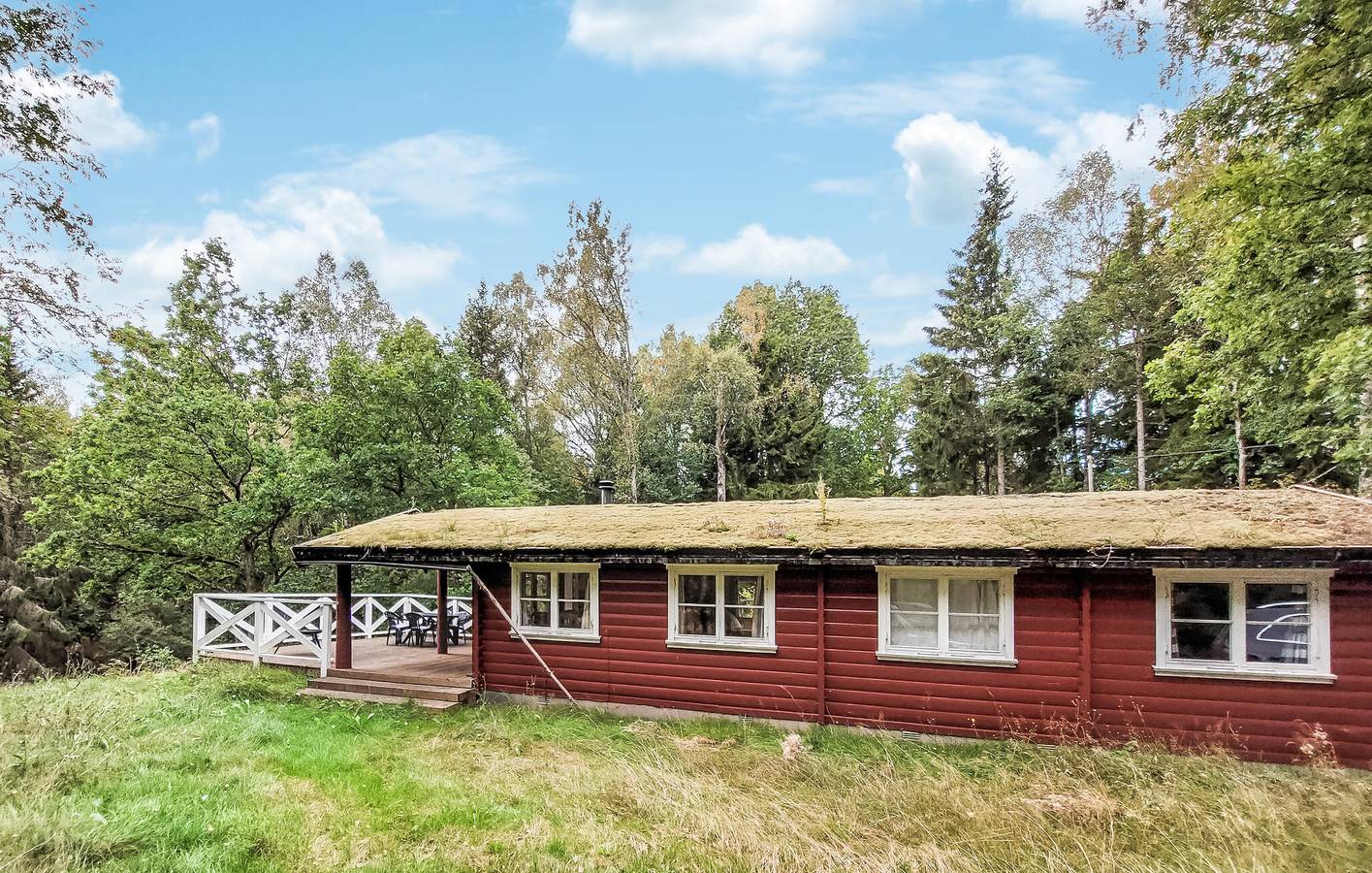 Ferienhaus für 6 Personen mit Terrasse in Kronoberg