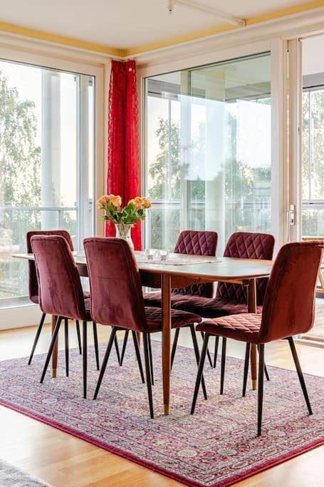 Apartamento para 7 personas, con vistas y jardín, Se admiten mascotas en Oslo Municipio