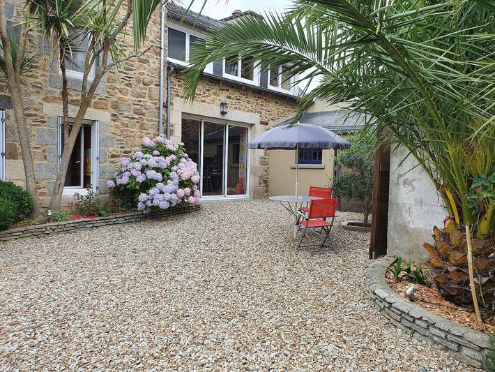 Chambre d’hôte pour 2 personnes, avec Jardin à Plouha
