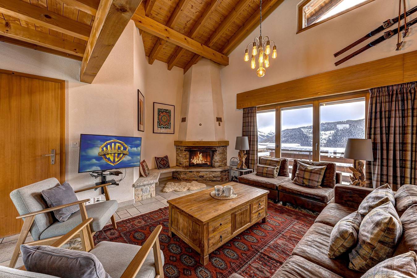 Chalet Chalet Coeur - Jacuzzi - Sauna - Views in La Tzoumaz, Riddes