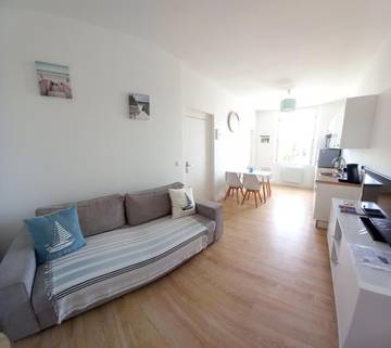 Gîte pour 4 personnes, avec vue dans Plage du Bureau