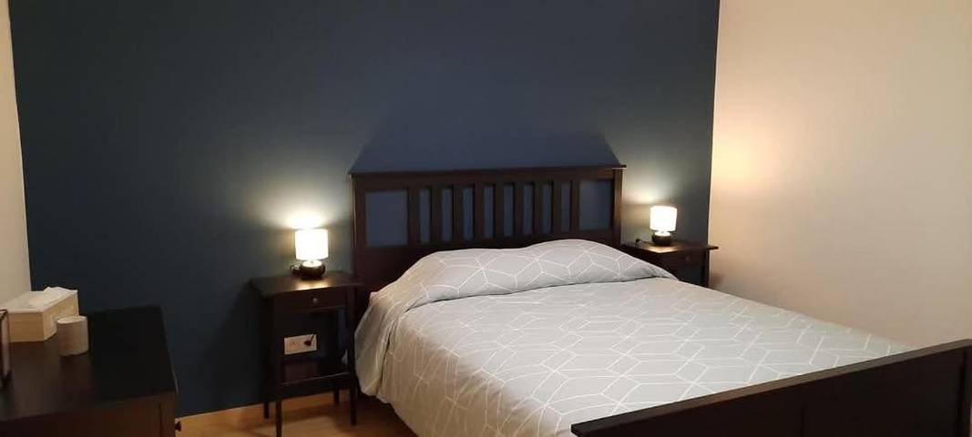 Appartement de vacances pour 3 personnes, avec jardin