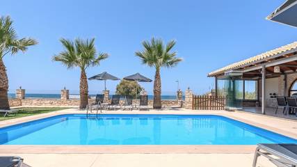 Ferienhaus für 14 Personen, mit Garten und Meerblick, mit Haustier in Rethymnon