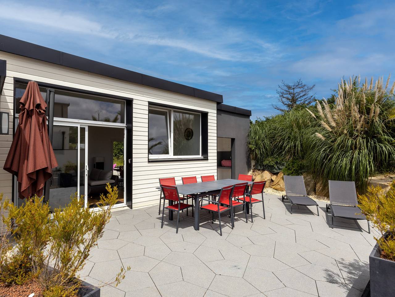 Maison de vacances 'Le Gwern By Madame Est Servie' avec terrasse et jardin privé in Golf de Saint-Samson, Pleumeur-Bodou