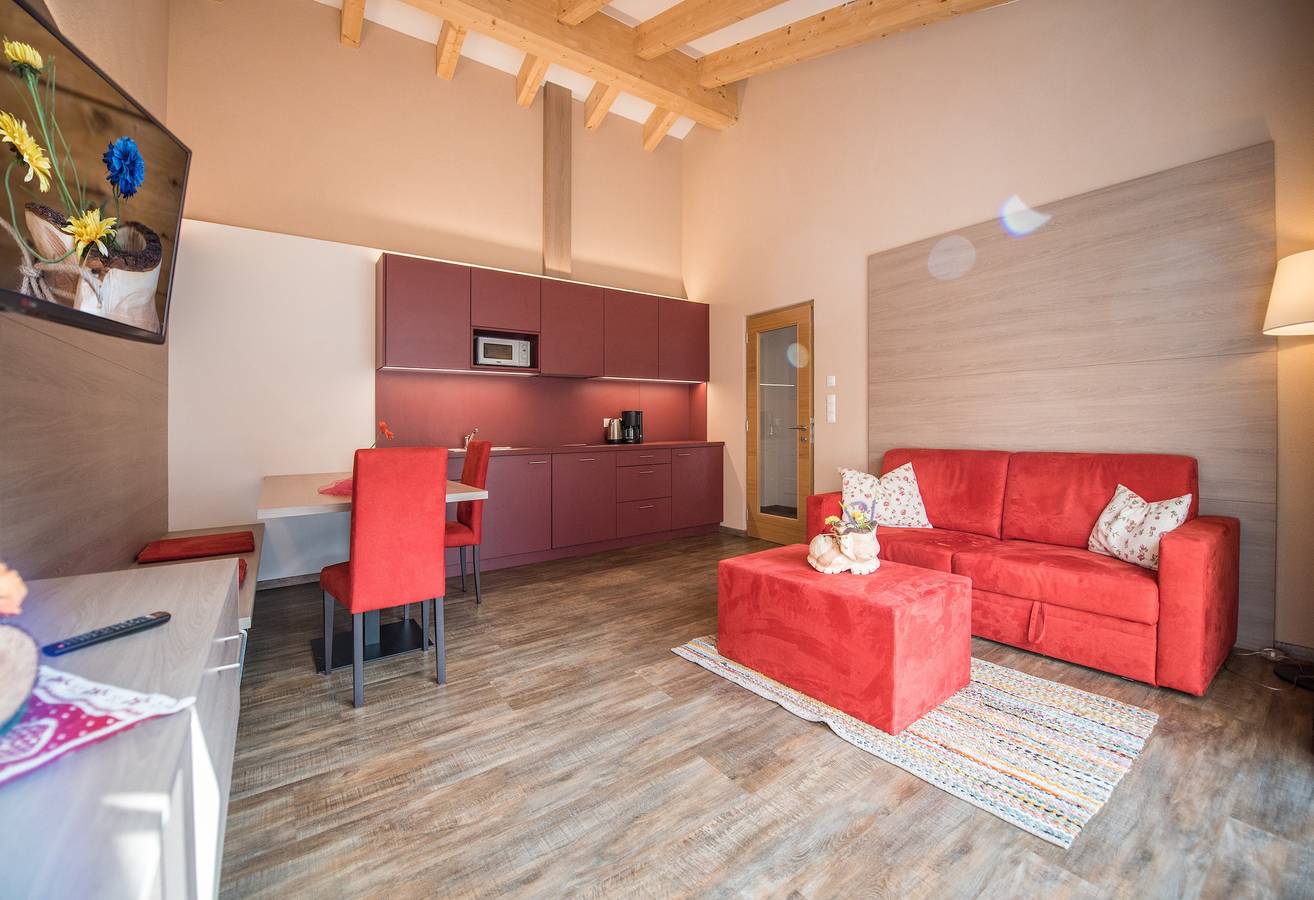 Ganze Wohnung, Ferienwohnung "Alpenblick Nr 8" mit Gemeinschaftsgarten und Wlan in Rein in Taufers, Sand in Taufers