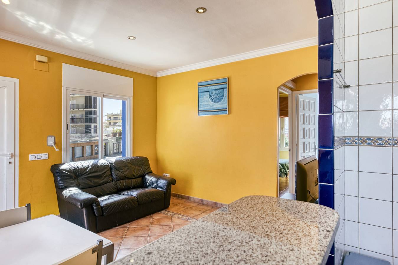 Ganze Wohnung, Apartment 'Mimosa' mit Meerblick, Wlan und Klimaanlage in l'Escala, Oberampurien