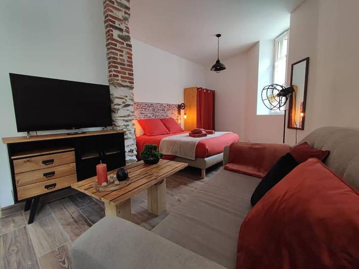 Appartement de vacances pour 2 personnes, avec jardin