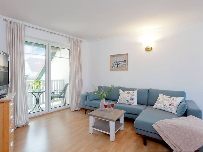Ganze Ferienwohnung, Ferienwohnungen im Gästehaus Knuth Zinnowitz - Ferienwohnung 7.4 in Zinnowitz, Usedomer Norden