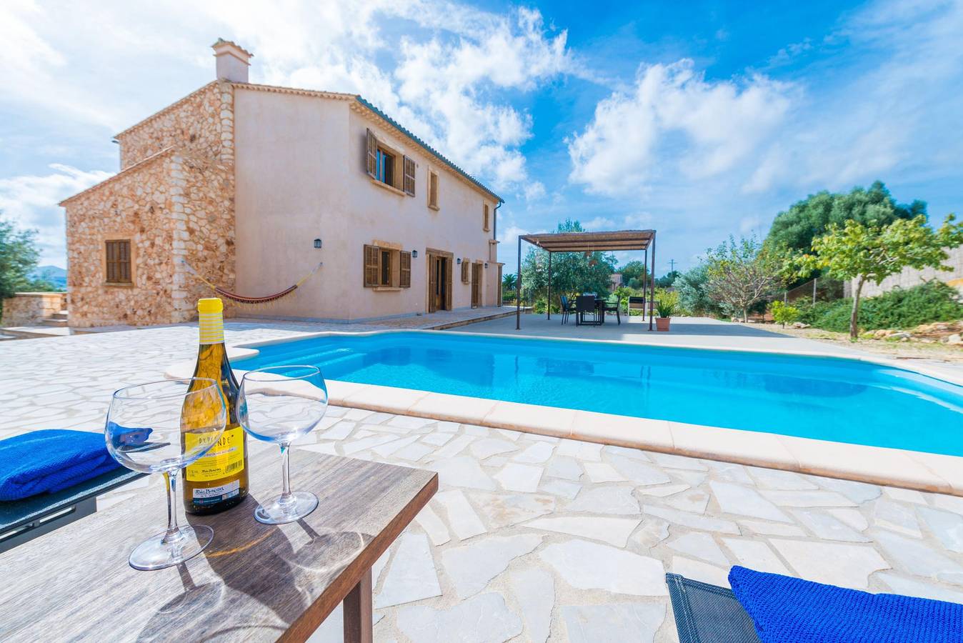 Casa Puig De Na Franquesa - Villa with private pool in Manacor. Free WiFi in Son Talent, Manacor