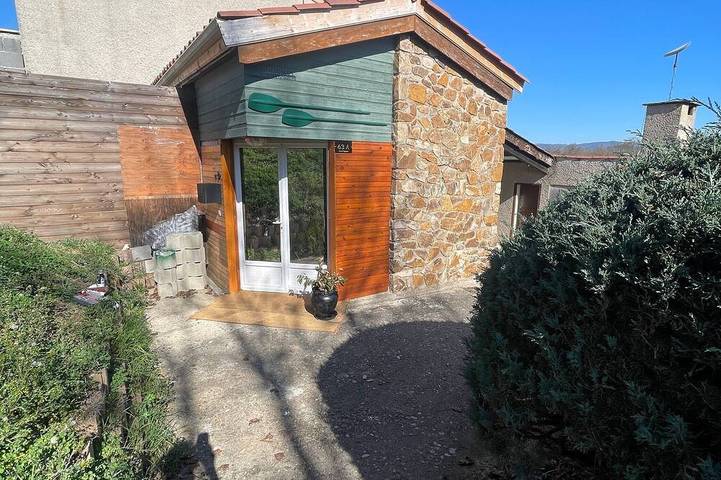 Maison de vacances pour 3 personnes, avec jardin