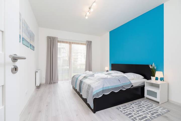 Geheel appartement, Modern Apartment with Terrace | Close to the Main Railway Station in Krakau, Klein-Polen