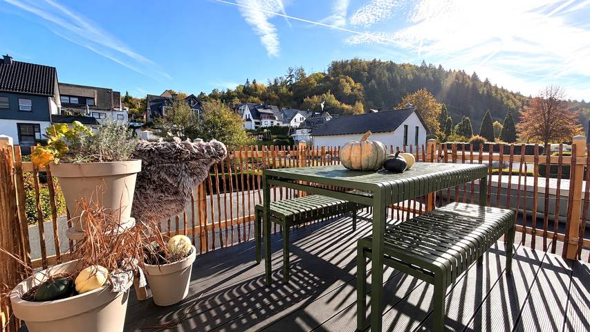 Brandenburgs Holiday Apartment Sauerland Ostwig – Deluxe, 50 m² with Private Terrace