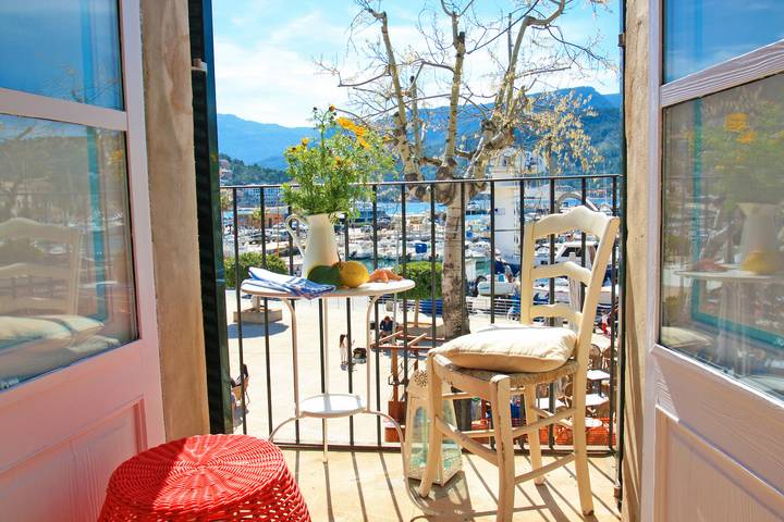 Ferieudlejning for 6 personer, med balkon i Port de Sóller