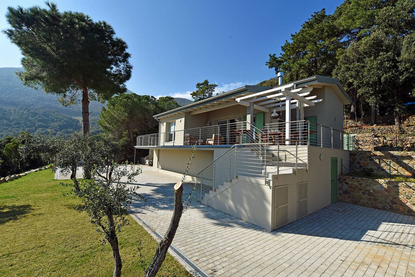 Villa Laura Insel Elba mit Meerblick in Marciana Marina, Toskanischer Archipel