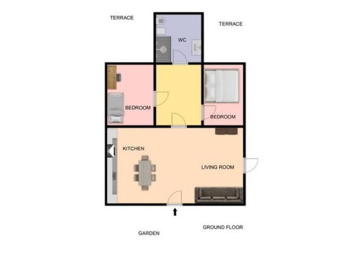 Entire apartment, Sweet Loreto in Loreto in Loreto, Ancona Province