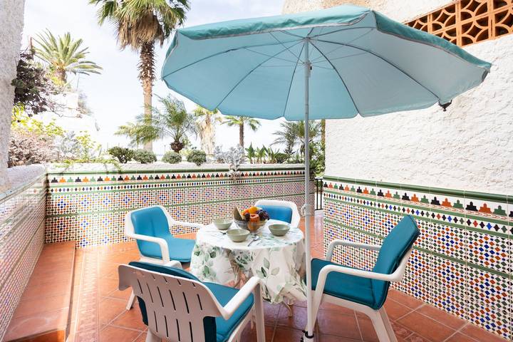 Ganze Wohnung, Ferienwohnung für 8 Personen mit Terrasse in San Marcos, Teneriffa Nord