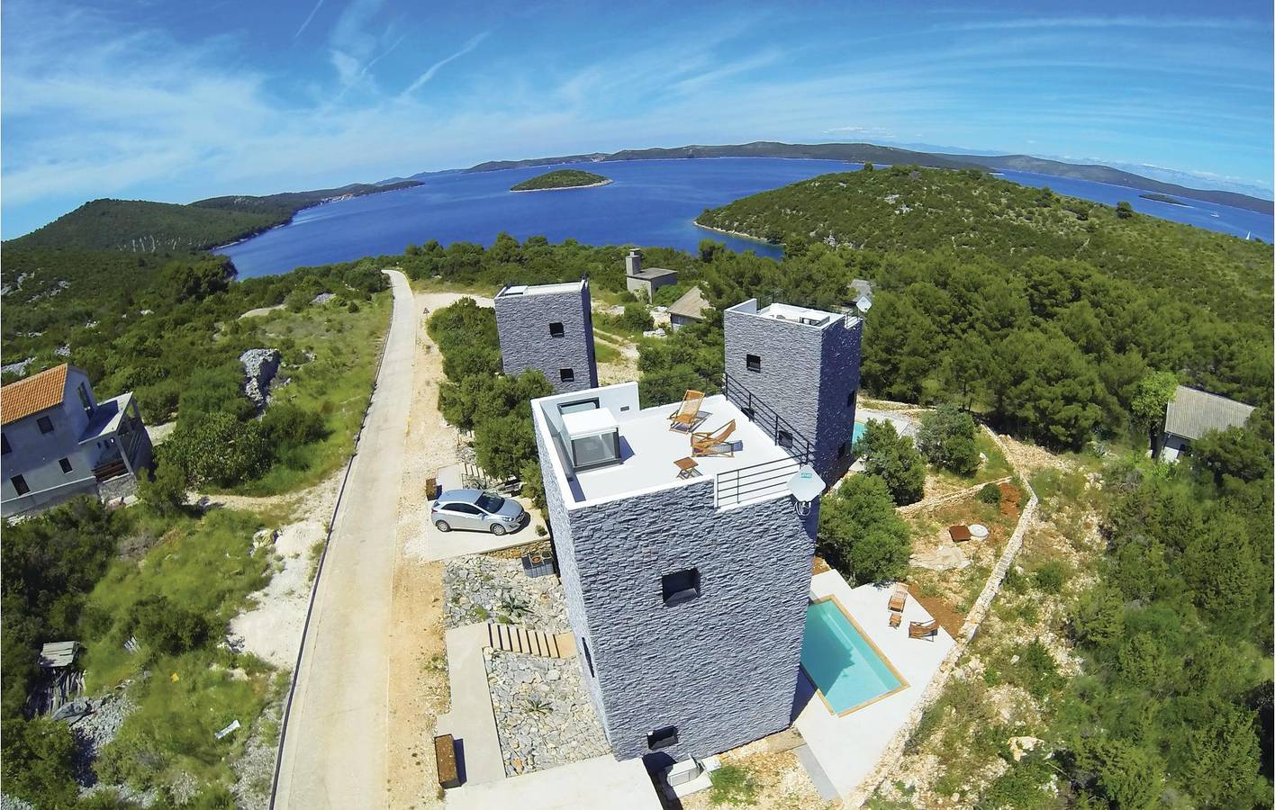Casa de vacaciones para 4 personas con terraza in Isla Dugi