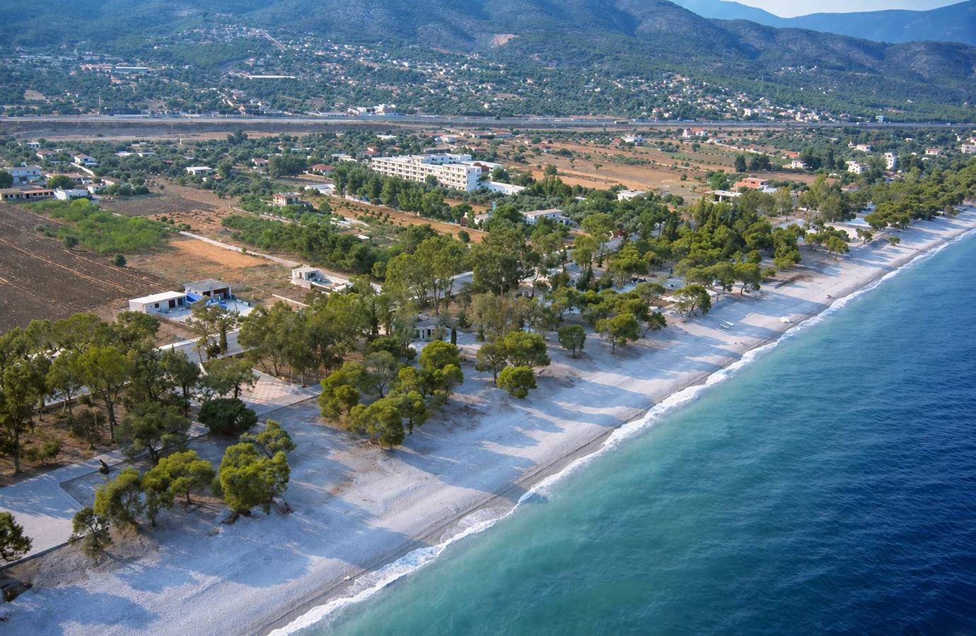 Ganze Wohnung, Seaside Almyra Stay with pool, Agioi Theodoroi in Agii Theodori, Korinthia