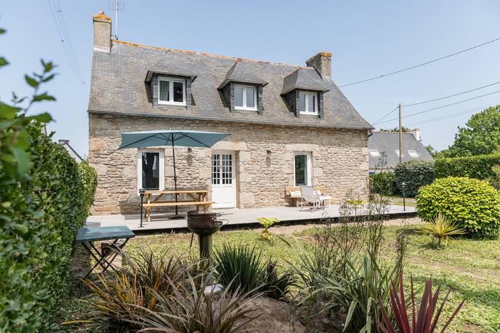 Location de vacances pour 6 personnes, avec Jardin dans Plage Lehan