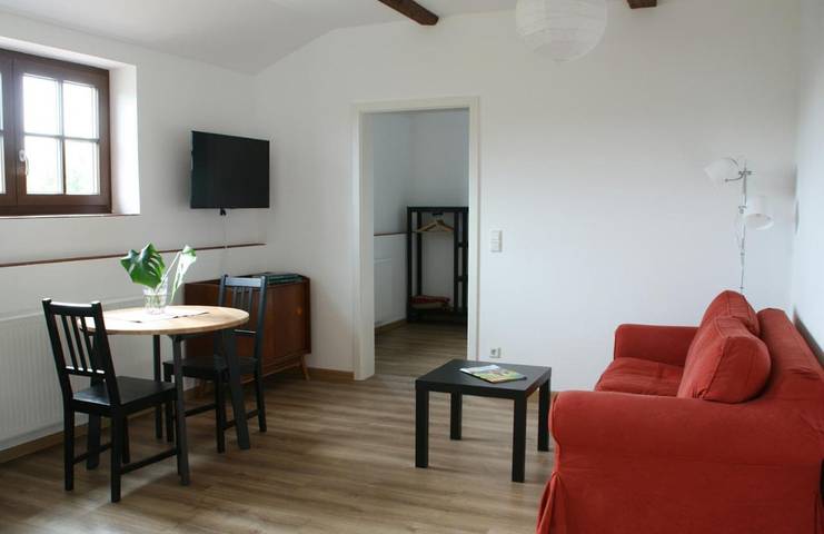 Ferienwohnung für 2 Personen, mit Garten und Ausblick, mit Haustier in Hochkirch - 2