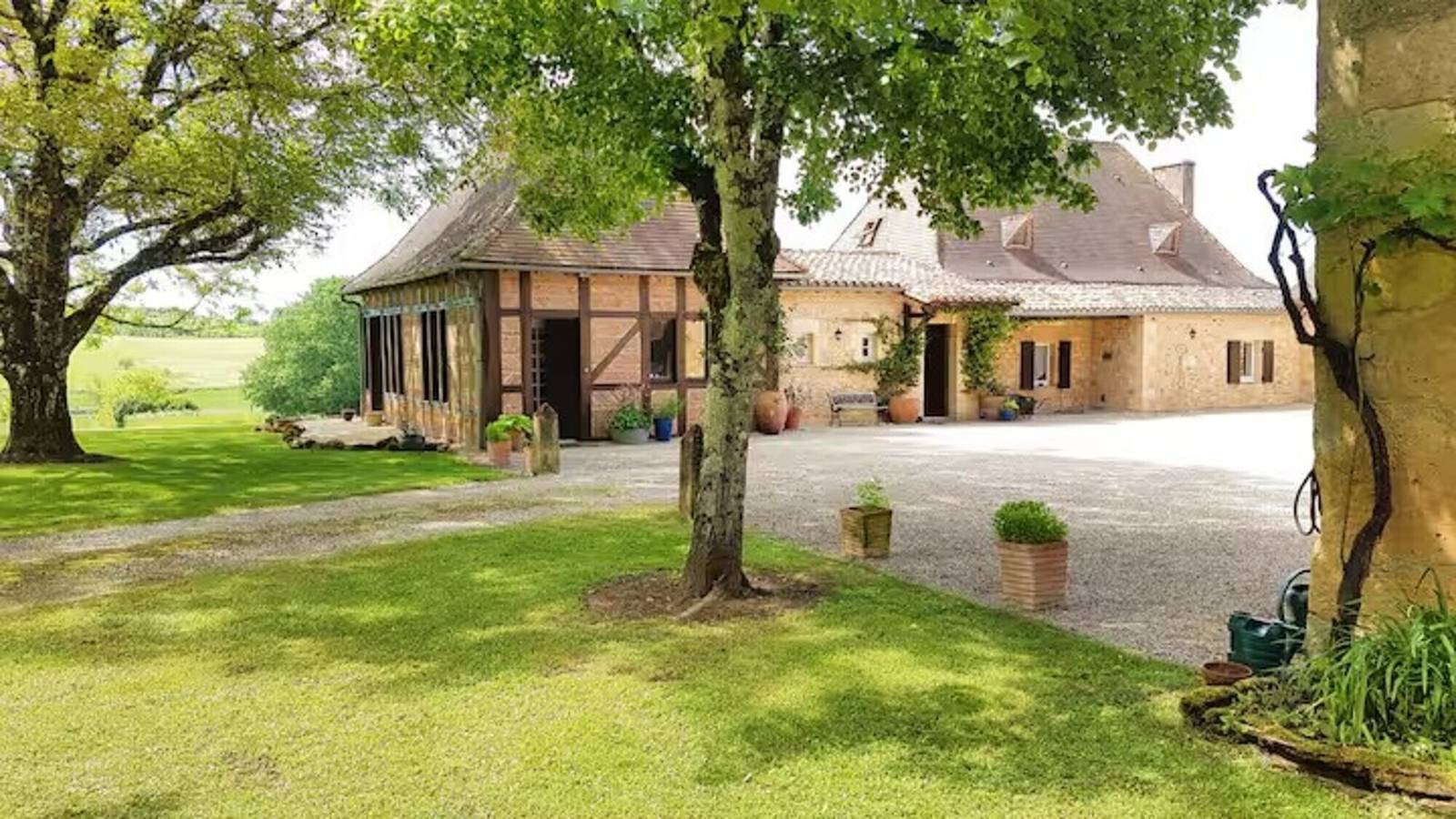 Casa de vacaciones 'Barn Cottage' con Wi-Fi in Bourniquel, Périgord Pourpre