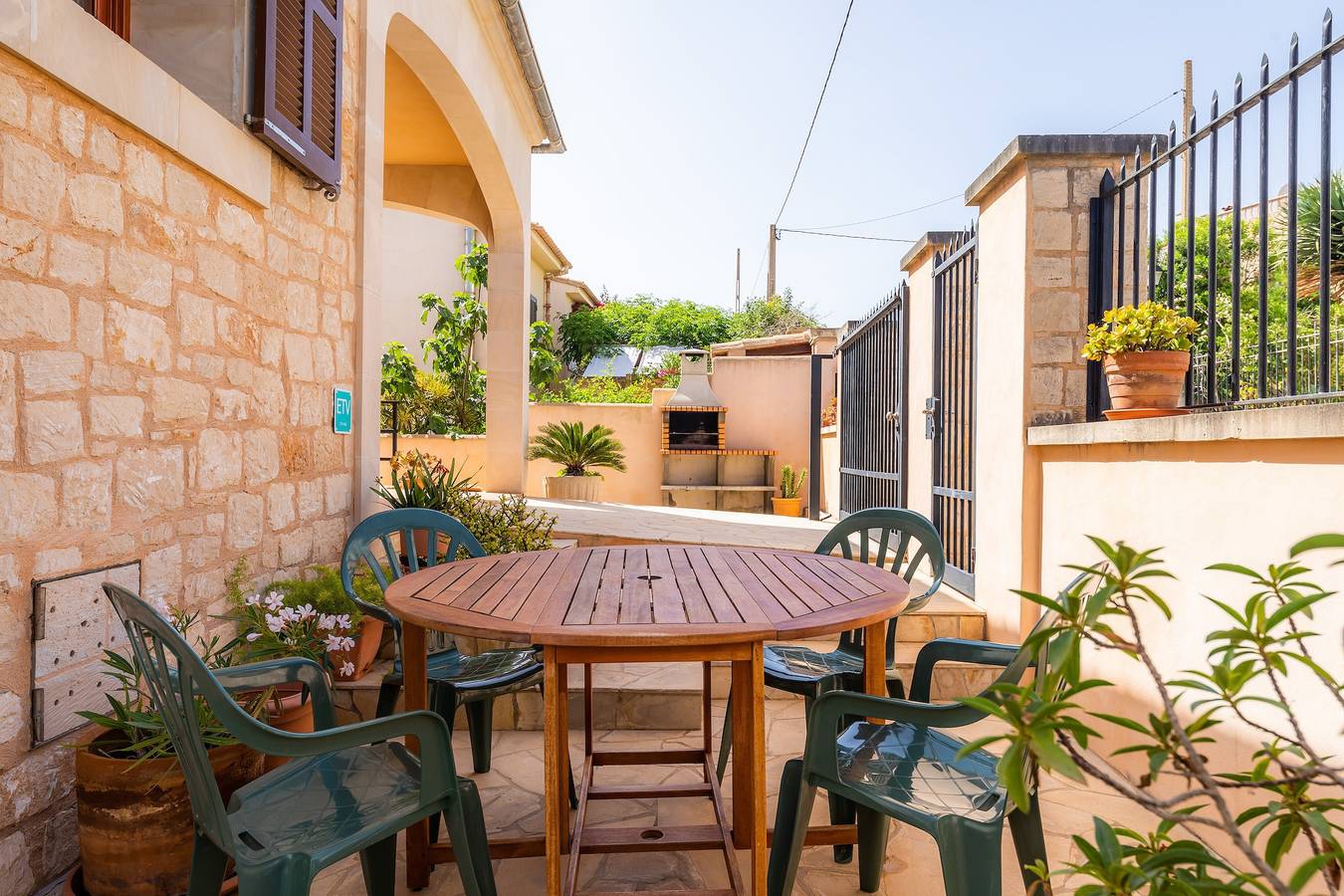 Ferienhaus 'Es Domingos' mit privater Terrasse, Wlan und Klimaanlage in Cala Llombards, Santanyí