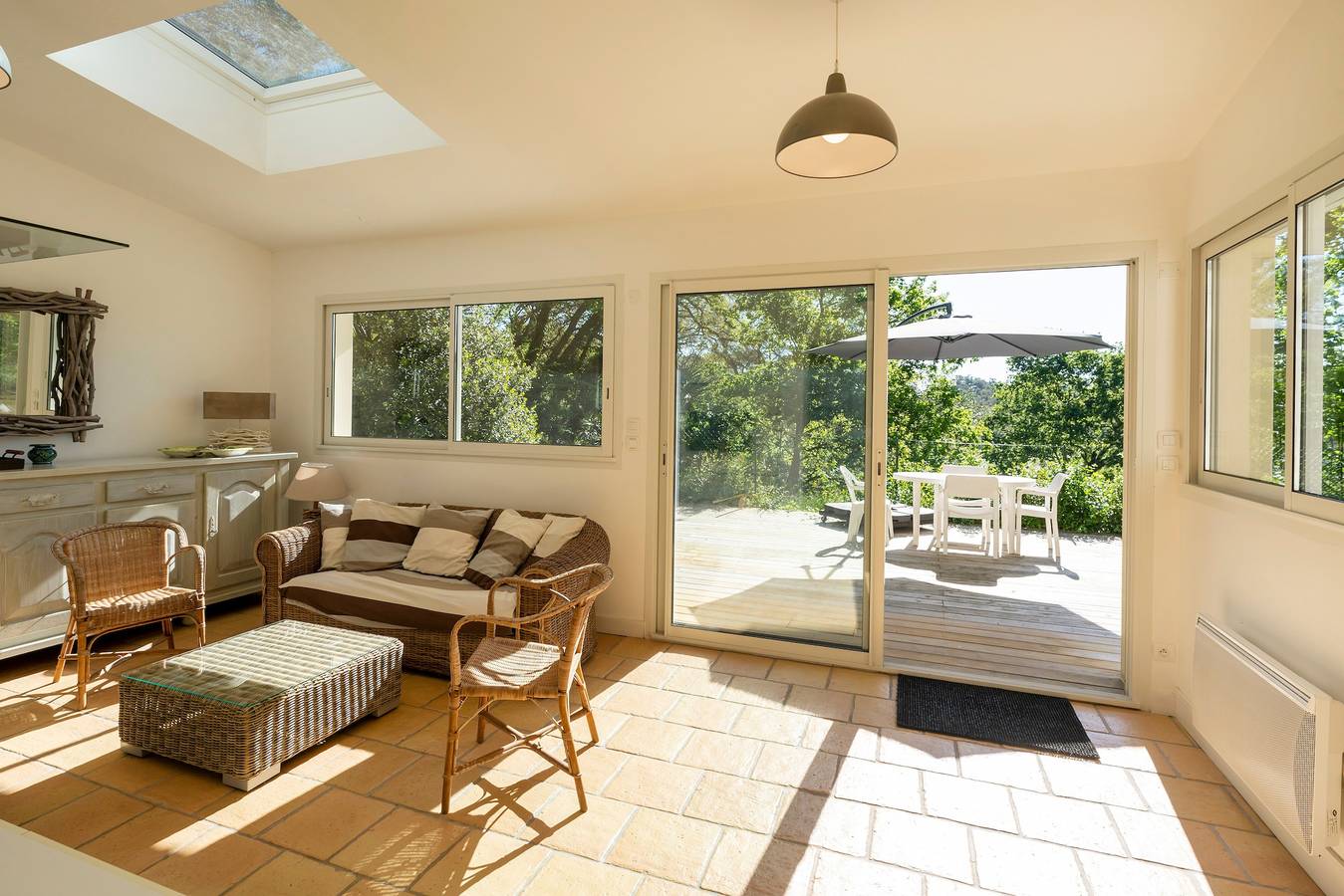 Ganze Wohnung, Gemütliche Wohnung in Soorts-Hossegor – Entspannender Familien- oder Freundesurlaub, Waldbl Terrasse in Hossegor-See, Hossegor