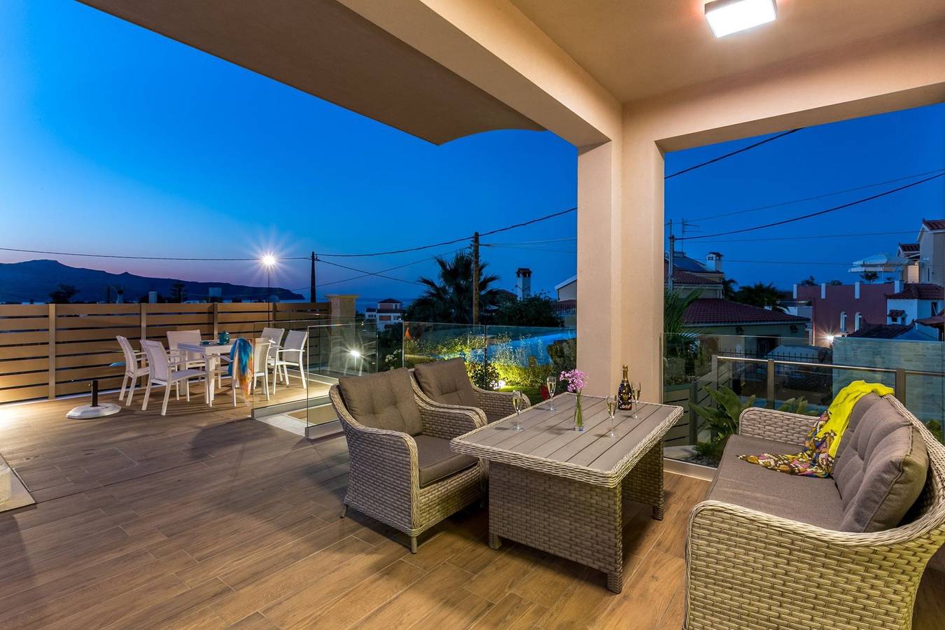 Luxury Villa Crete | Villa Marina Mare | 3 Bedroom | Private Pool | Sauna | Chania in Kato Stalos, Agia Marina