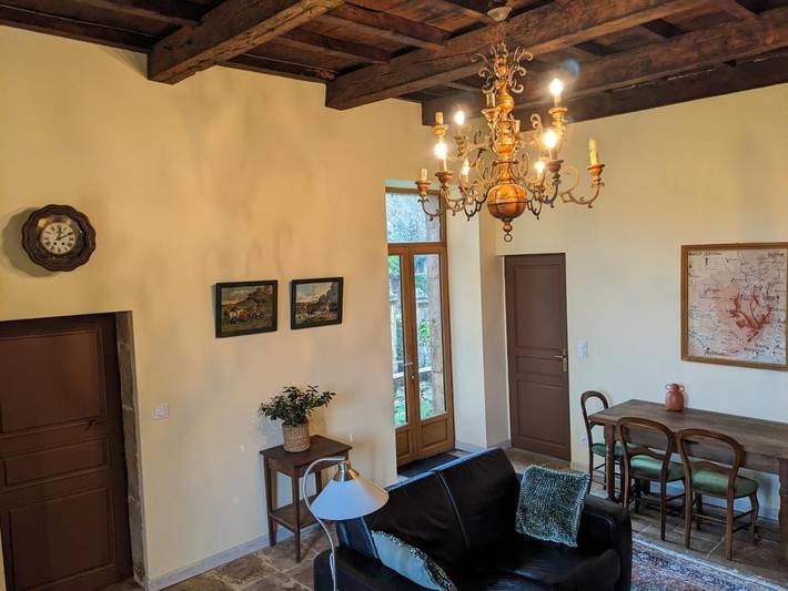 Gîte pour 4 personnes, avec vue ainsi que balcon et jardin dans Château de Castelnau-Bretenoux - 4