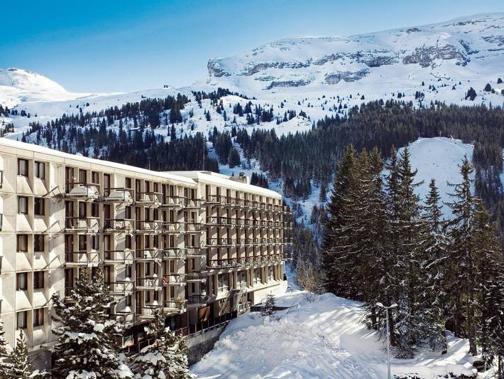 Gîte pour 3 personnes, avec piscine ainsi que sauna et balcon, adapté aux familles dans Office De Tourisme De Flaine Grand Massif - 2