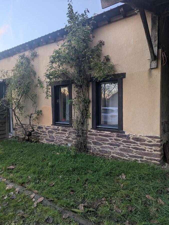 Maison de campagne pour 2 personnes, avec jardin