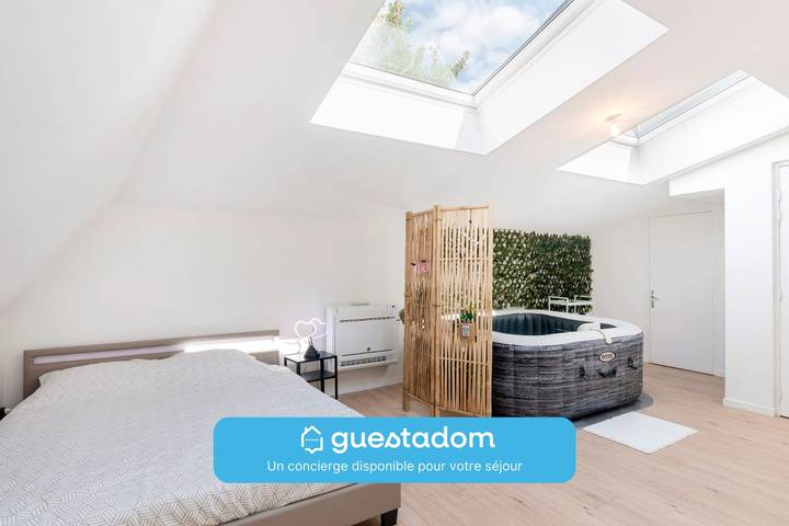 Studio for 2 people, with hot tub - 1