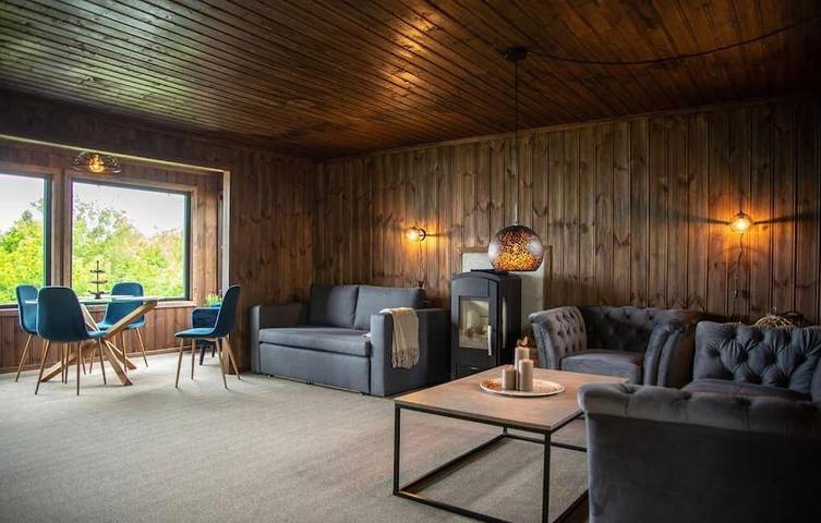 Ferienhaus für 5 Personen, mit Balkon und Terrasse sowie Ausblick in Kristiansund