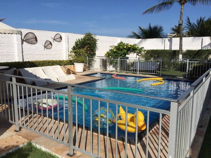 Casas e apartamentos de temporada para 15 pessoas, com sauna e jardim e ainda vista and piscina, com animais de estimação em Caucaia