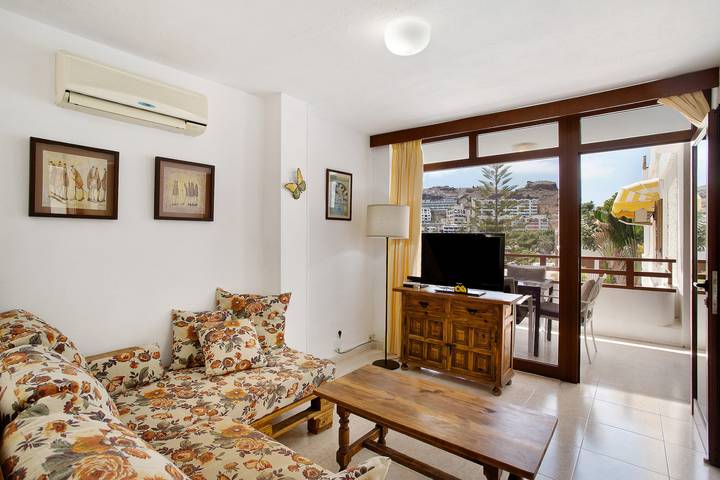 Ferienwohnung für 4 Personen, mit Balkon und Garten in Puerto Rico (Gran Canaria) - 3