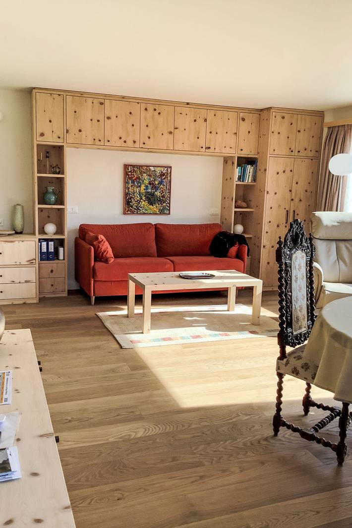 Ferienwohnung für 4 Personen, mit Balkon in Pontresina - 3