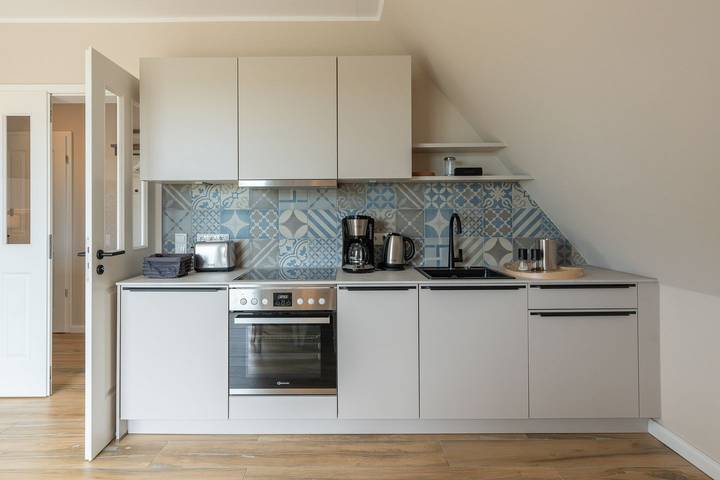Ganze Wohnung, Spo Över`n Diek - modernes Appartement in direkter Strandnähe in St. Peter-Ording, Eiderstedt