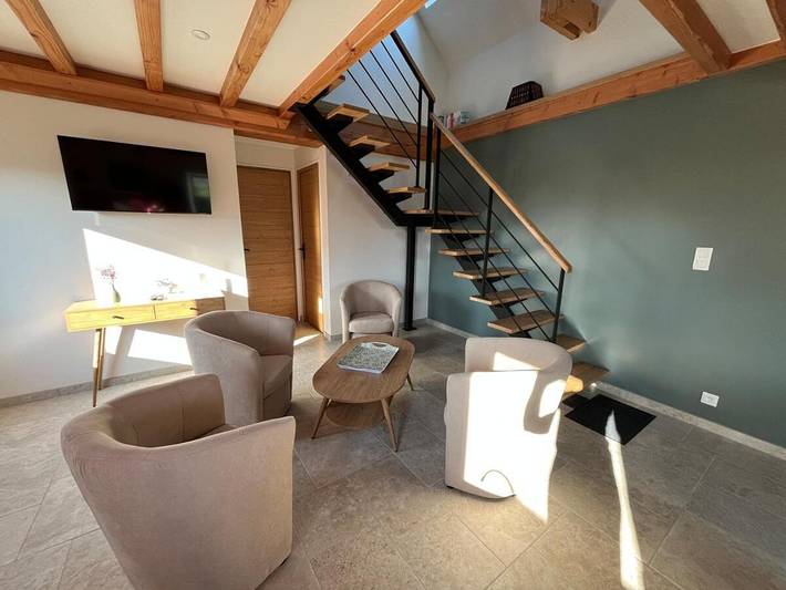 Maison de vacances pour 4 personnes, avec jardin