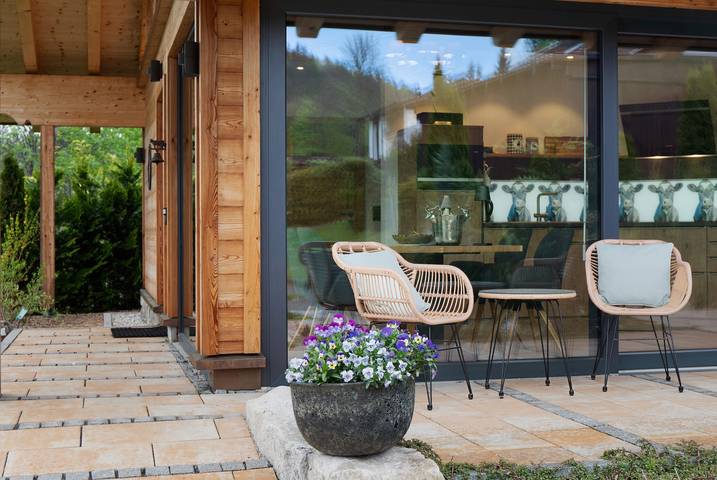 Ferienhaus für 4 Personen, mit Garten und Sauna in Krün - 2