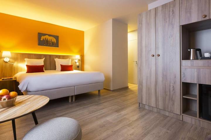 Hôtel pour 4 personnes, animaux acceptés