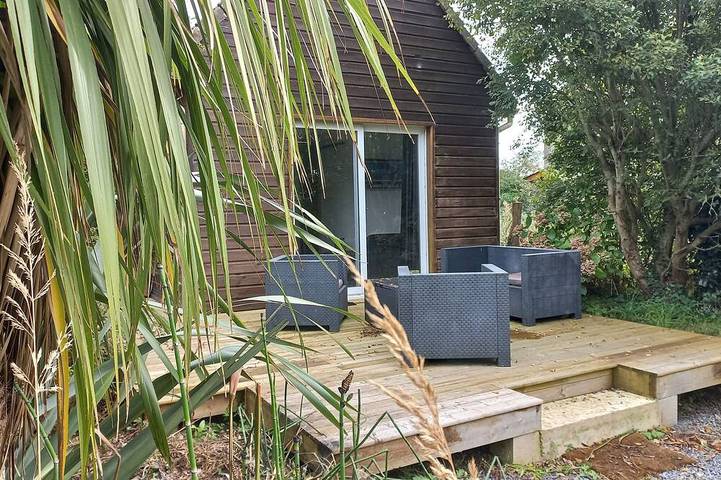 Maison de campagne pour 2 personnes, avec jardin et terrasse à Héauville