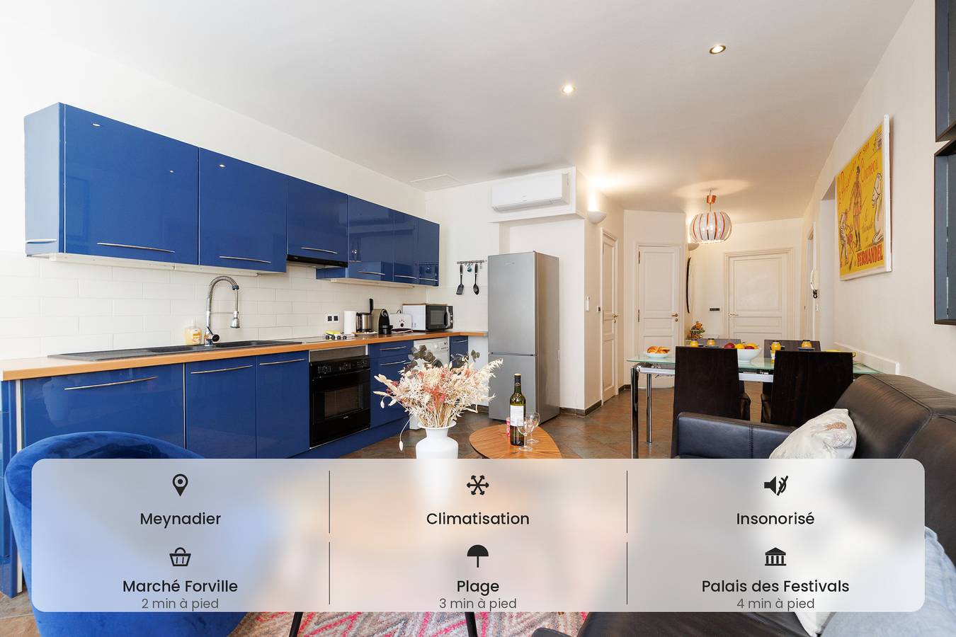 Appartamento vacanze a Cannes a partire da 286€ a notte