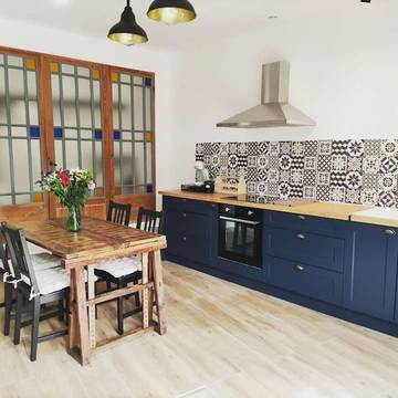 Gîte pour 4 personnes, avec terrasse et vue à Saint-Privat