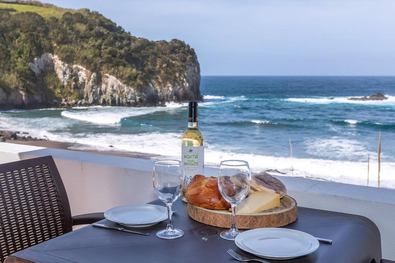 Ferienhaus für 2 Personen mit Terrasse in São Miguel Island, Porto Formoso